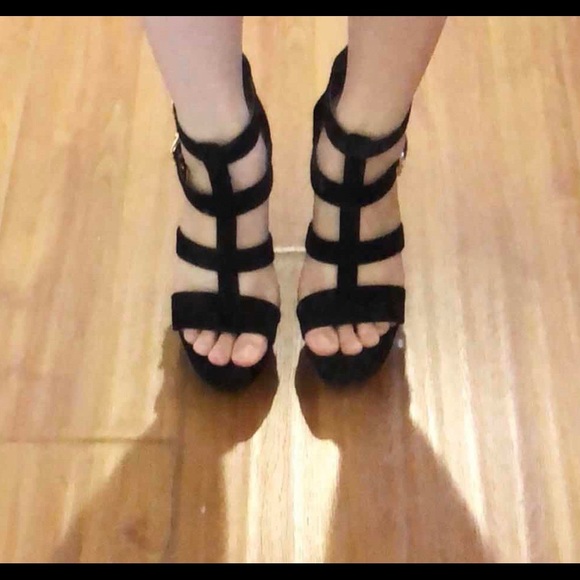 🌟Last Pair🌟Women’s Peep Toe Platform Heel Sandal - Picture 7 of 8